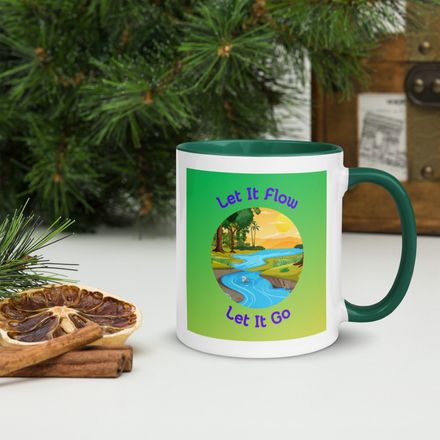 Let It Flow, Let It Go - Tranquil Coffee Mug