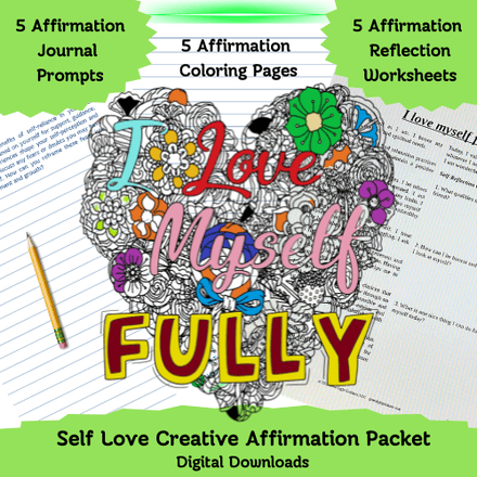 Self Love Affirmation Packet