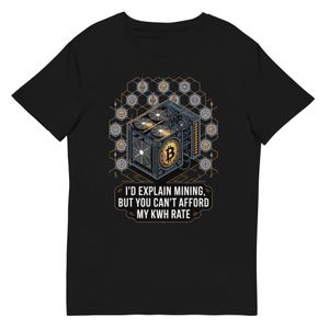 Sarcastic Crypto Mining Quote for Crypto Enthusiasts - Crypto Humor Premium T-Shirt