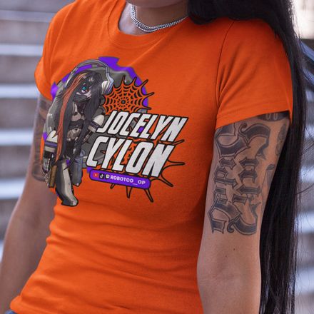 Jocelyn Cylon Unisex T-Shirt (Orange)