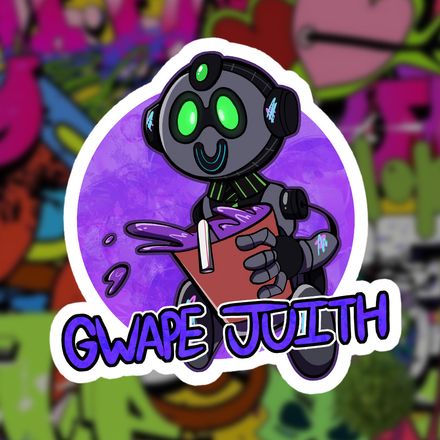 Gwape Juith 4&quot; Sticker