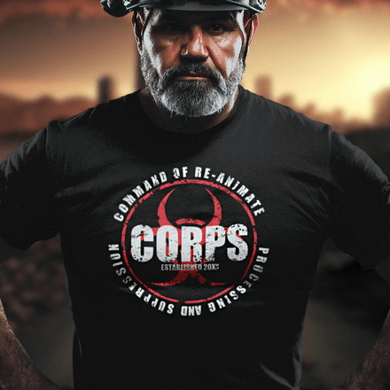 CORPS Unisex T-Shirt (Dark &amp; Light Colors)