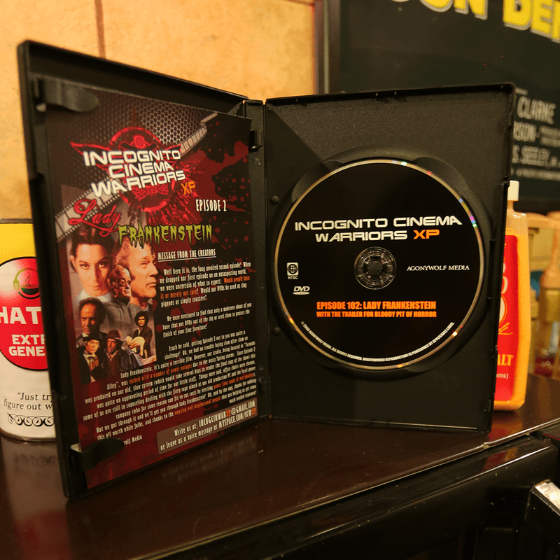 ICWXP #102 – Lady Frankenstein (DVD)