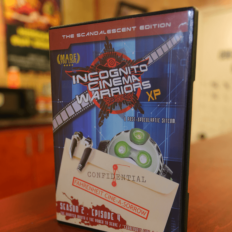ICWXP #204 – The Haunted Mouth &amp; The Power To Serve / Fahrenheit Cine-A-Sorrow (DVD)