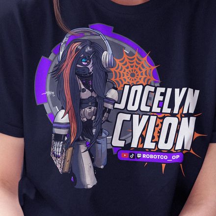 Jocelyn Cylon Unisex T-Shirt (Black)