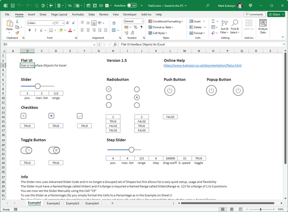 Flat Worksheet UI