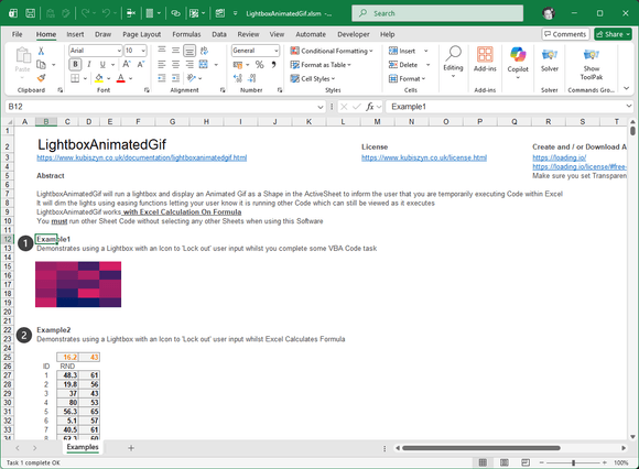 Animated Lightbox GIF
