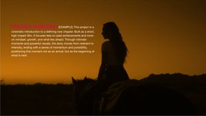 Brand Film Pitch Deck – Working Template