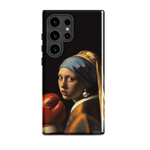Coque de téléphone Samsung La jeune boxeuse à la perle