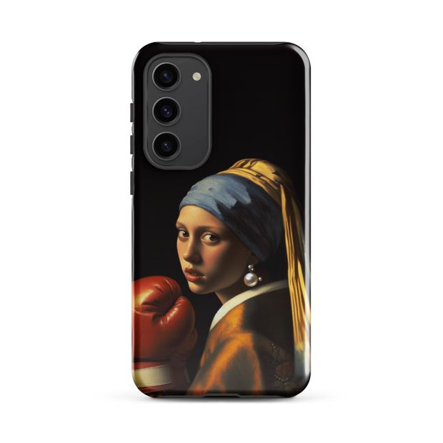 Coque de téléphone Samsung La jeune boxeuse à la perle