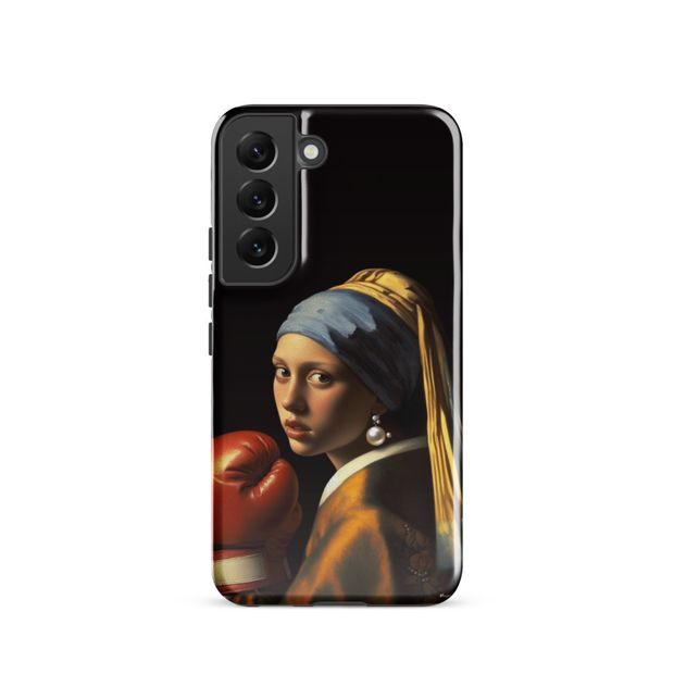 Coque de téléphone Samsung La jeune boxeuse à la perle