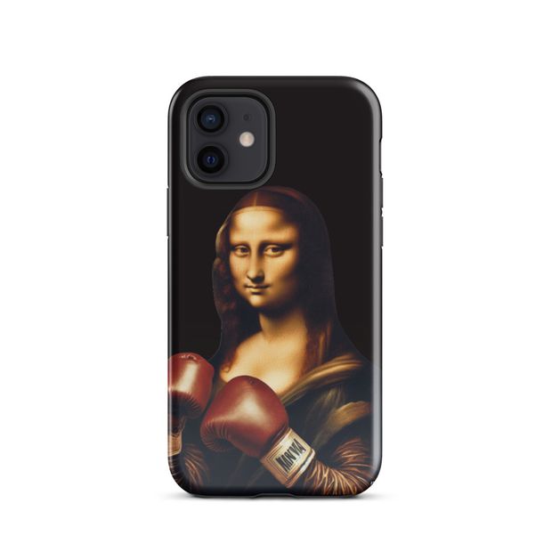 Coque d&#x27;iphone Mona &quot;Fatal Smile&quot; Lisa
