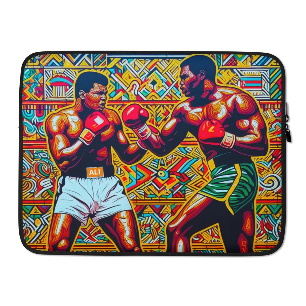 Housse ordinateur Ali Bomayé Muhammad Ali