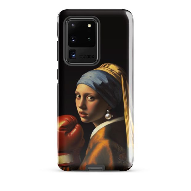 Coque de téléphone Samsung La jeune boxeuse à la perle