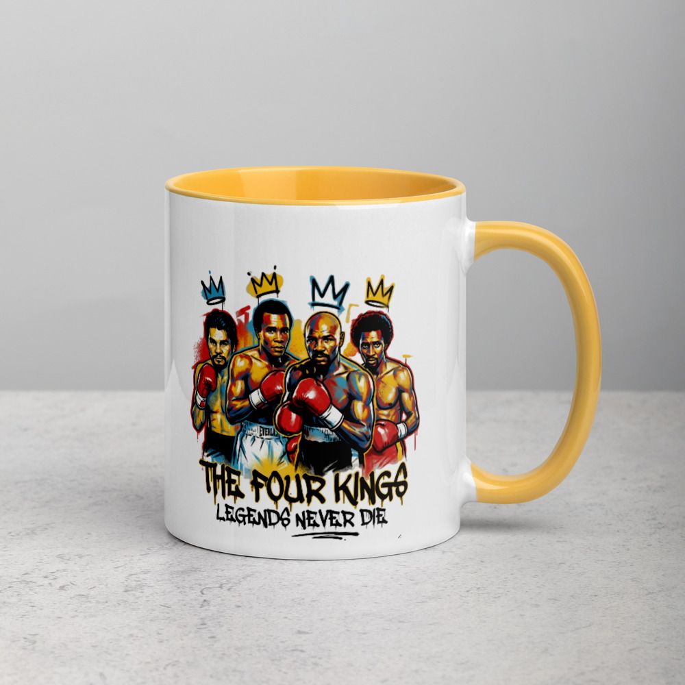 Mug Four Kings Hagler Hearns Leonard Duran