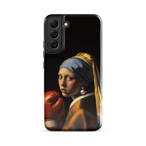 Coque de téléphone Samsung La jeune boxeuse à la perle