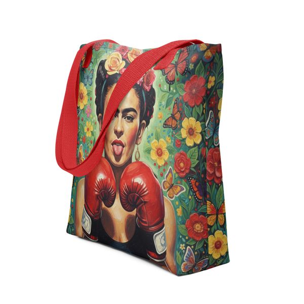 Sac tote bag Frida K.O tire la langue audace insolence esprit libre rebelle