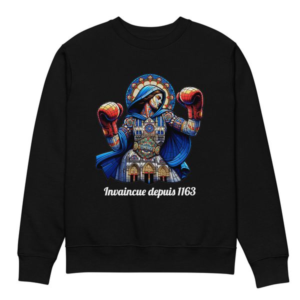 Sweatshirt éco-responsable Notre-Dame Comeback monument historique triomphant