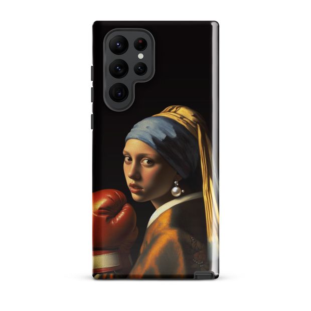Coque de téléphone Samsung La jeune boxeuse à la perle