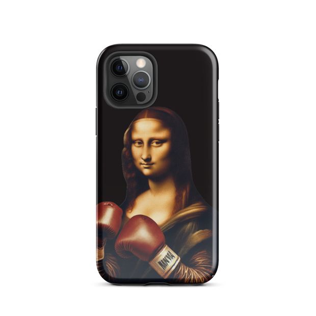 Coque d&#x27;iphone Mona &quot;Fatal Smile&quot; Lisa