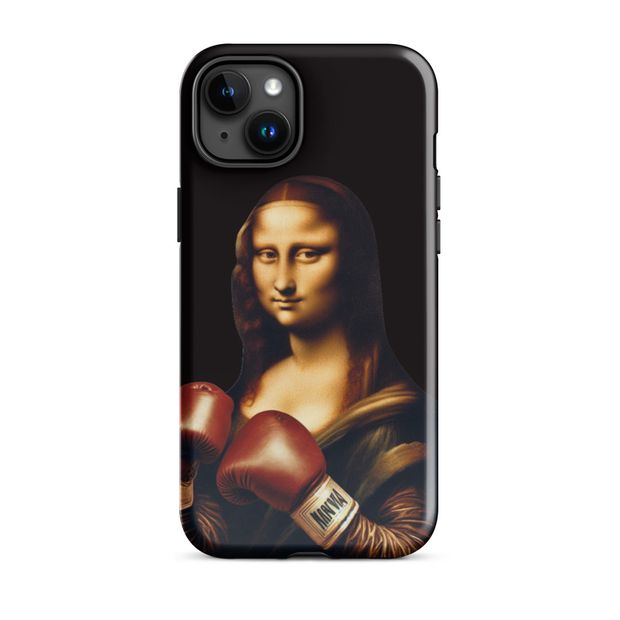 Coque d&#x27;iphone Mona &quot;Fatal Smile&quot; Lisa