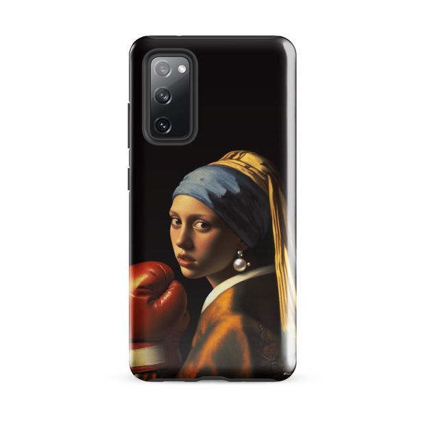 Coque de téléphone Samsung La jeune boxeuse à la perle