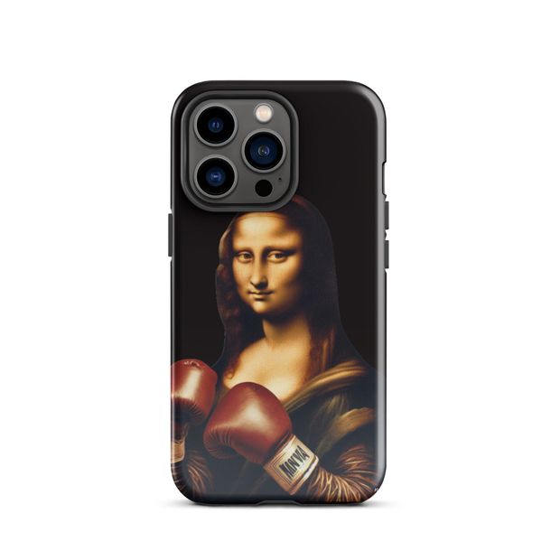 Coque d&#x27;iphone Mona &quot;Fatal Smile&quot; Lisa