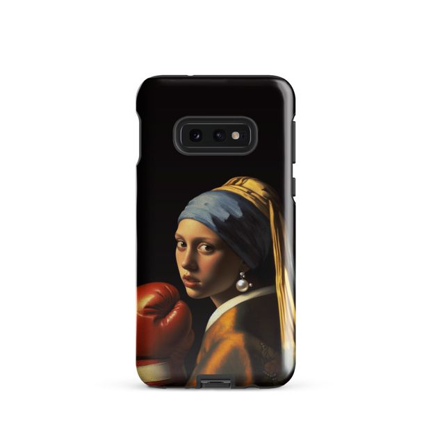 Coque de téléphone Samsung La jeune boxeuse à la perle