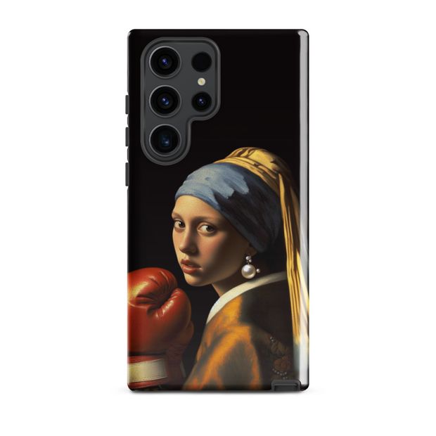 Coque de téléphone Samsung La jeune boxeuse à la perle