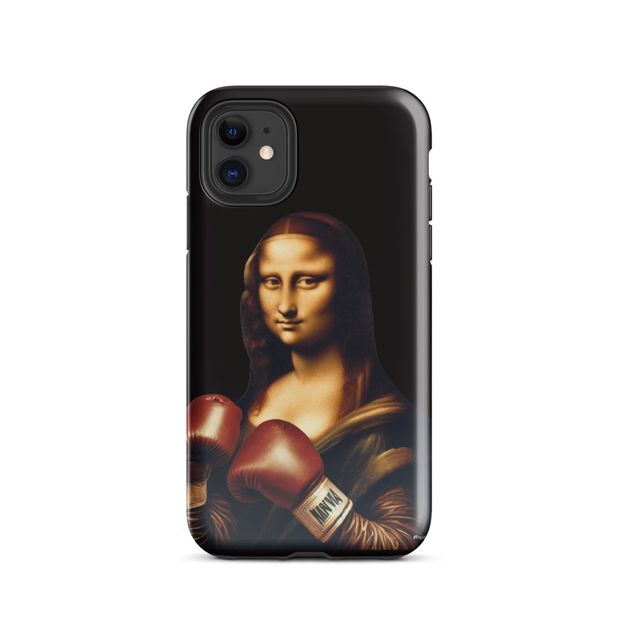 Coque d&#x27;iphone Mona &quot;Fatal Smile&quot; Lisa