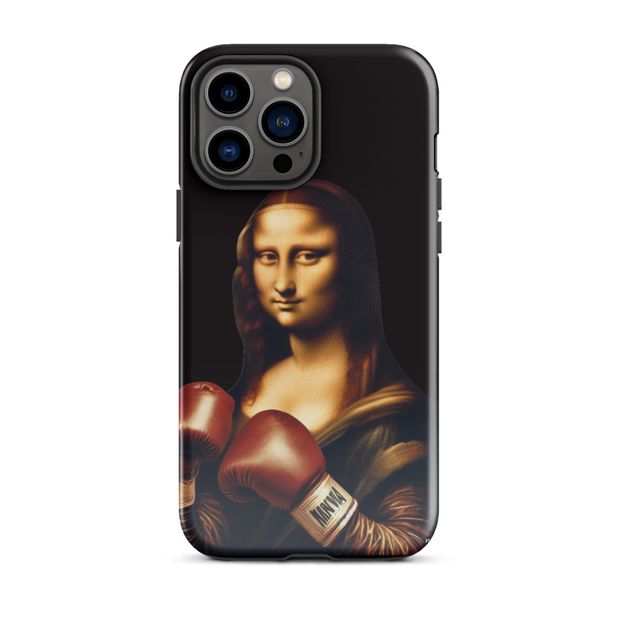 Coque d&#x27;iphone Mona &quot;Fatal Smile&quot; Lisa