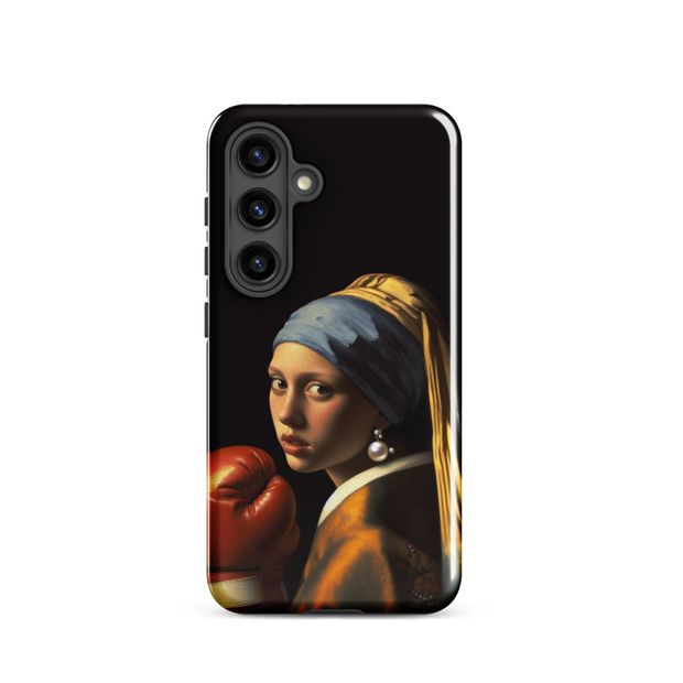Coque de téléphone Samsung La jeune boxeuse à la perle