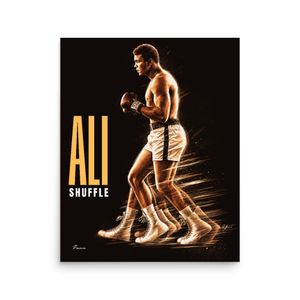 Affiche Ali Shuffle (40x50 cm)