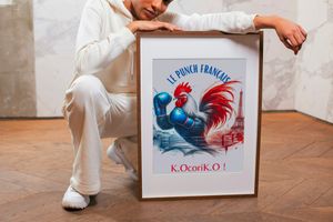 Affiche K.OcoriK.O ! Le punch français (40cmx50cm)