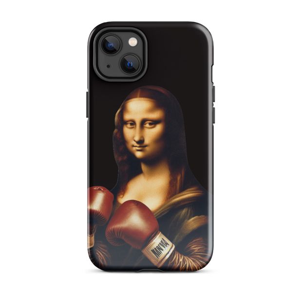 Coque d&#x27;iphone Mona &quot;Fatal Smile&quot; Lisa
