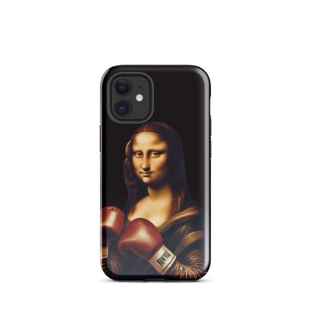 Coque d&#x27;iphone Mona &quot;Fatal Smile&quot; Lisa