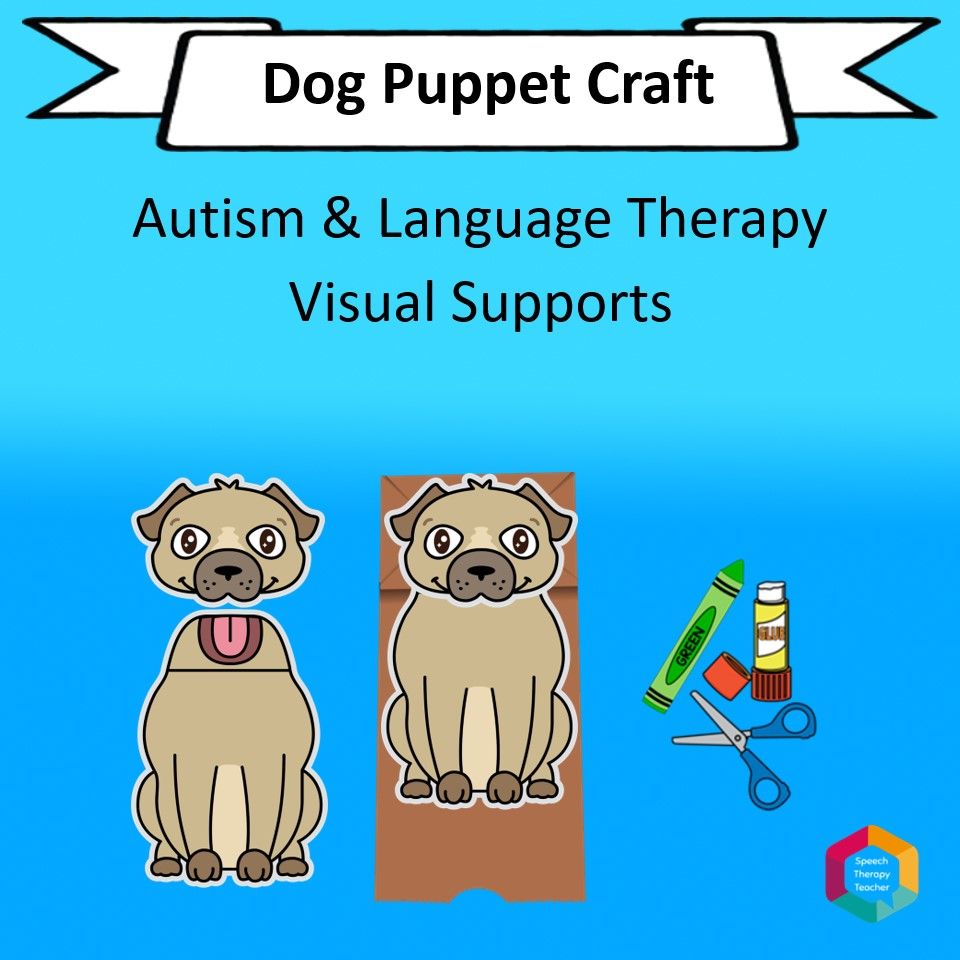Dog Animal Puppet Craft