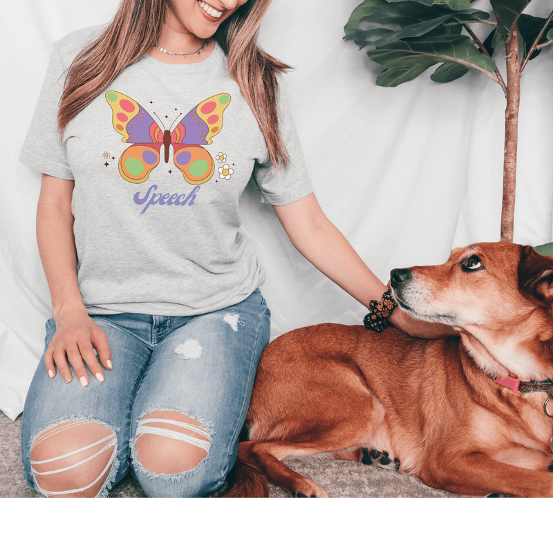 9 Retro Speech Butterfly