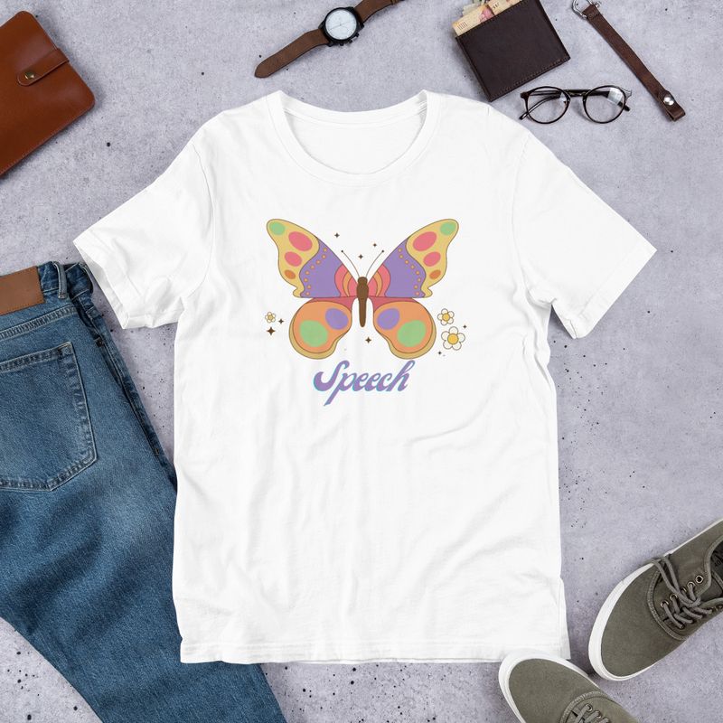 9 Retro Speech Butterfly