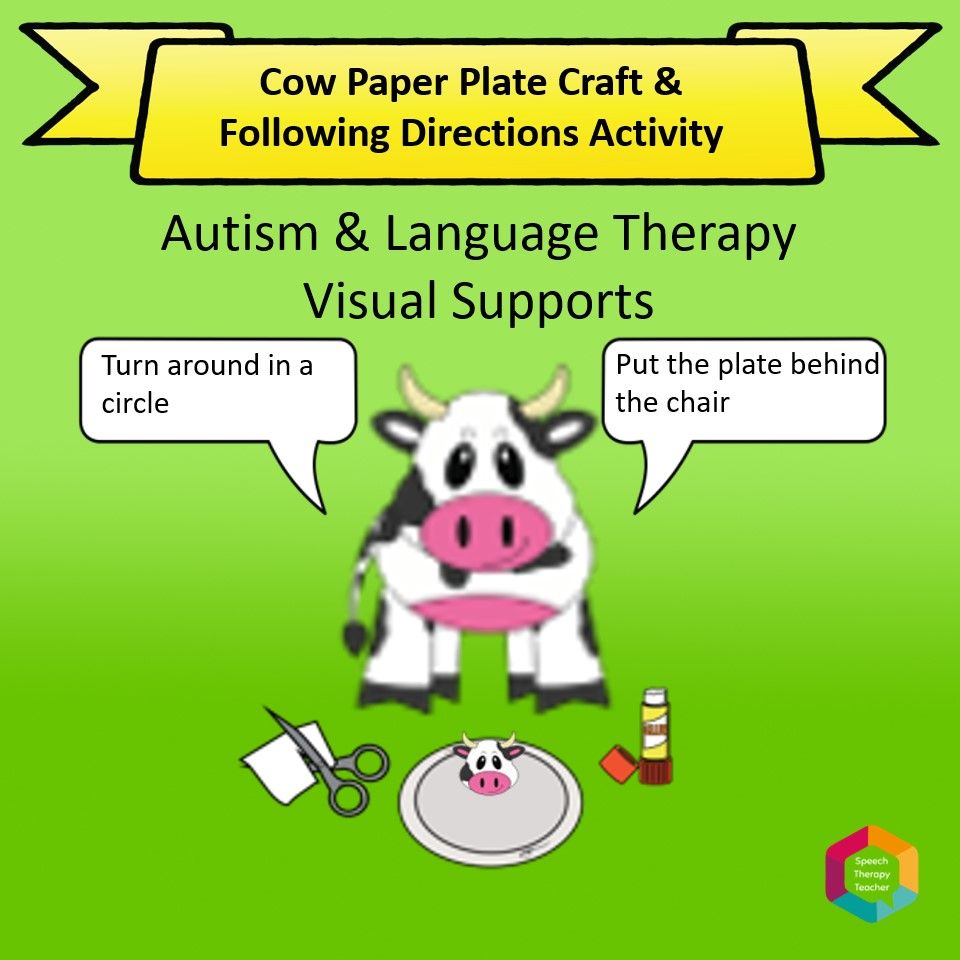 Cow Paper Plate Craft