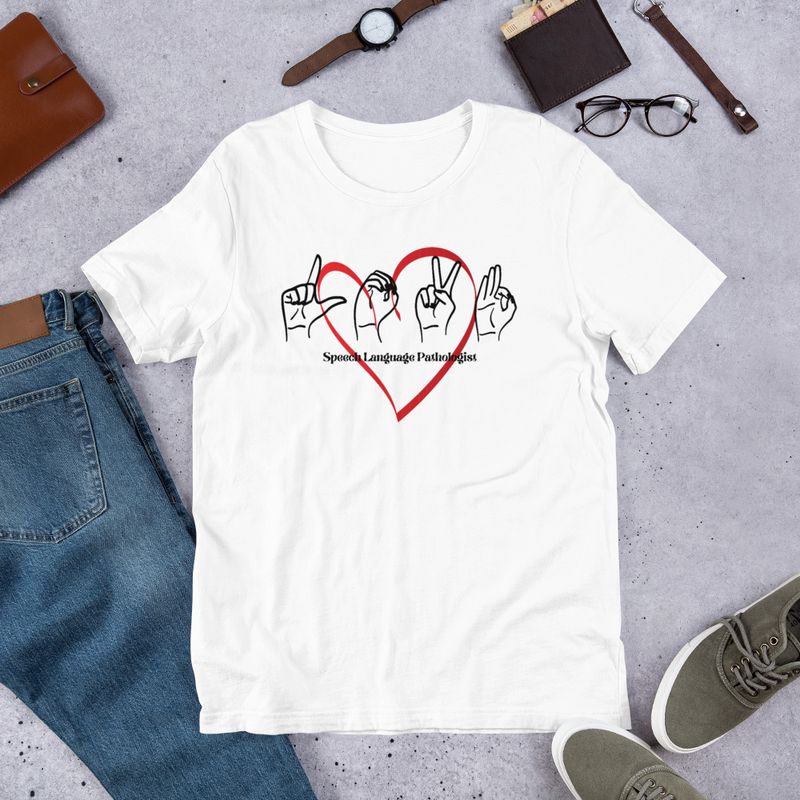 6 ASL Red Heart Love SLP