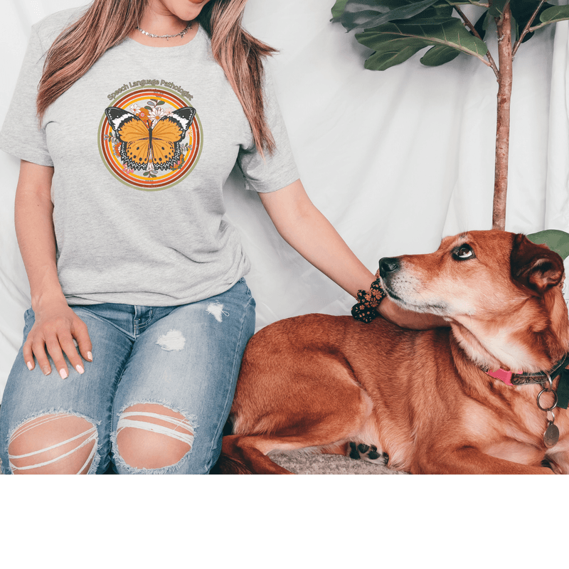 1 Circles With Monarch Butterfly