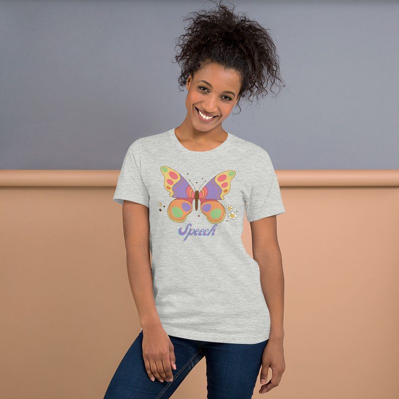 9 Retro Speech Butterfly