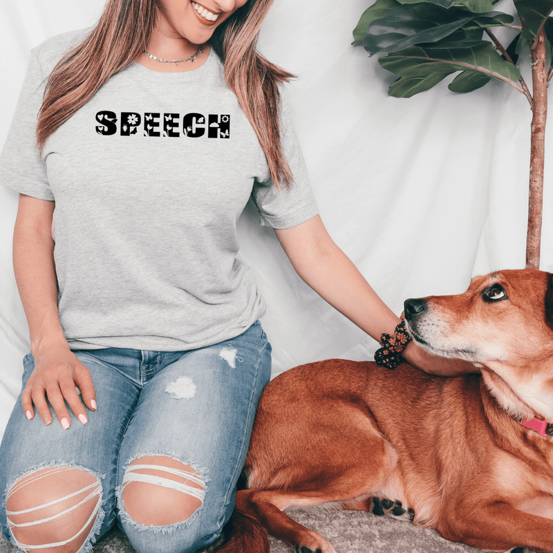 47 Flower &amp; Butterfly Font Speech