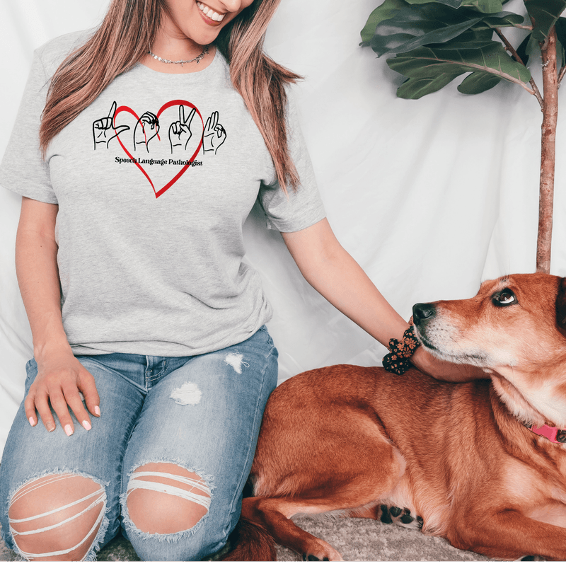 6 ASL Red Heart Love SLP