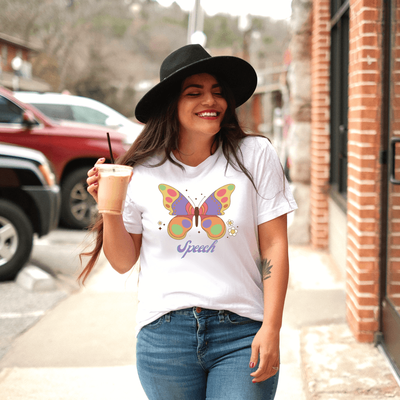 9 Retro Speech Butterfly