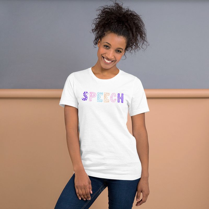 5 Colorful Fun Font Speech