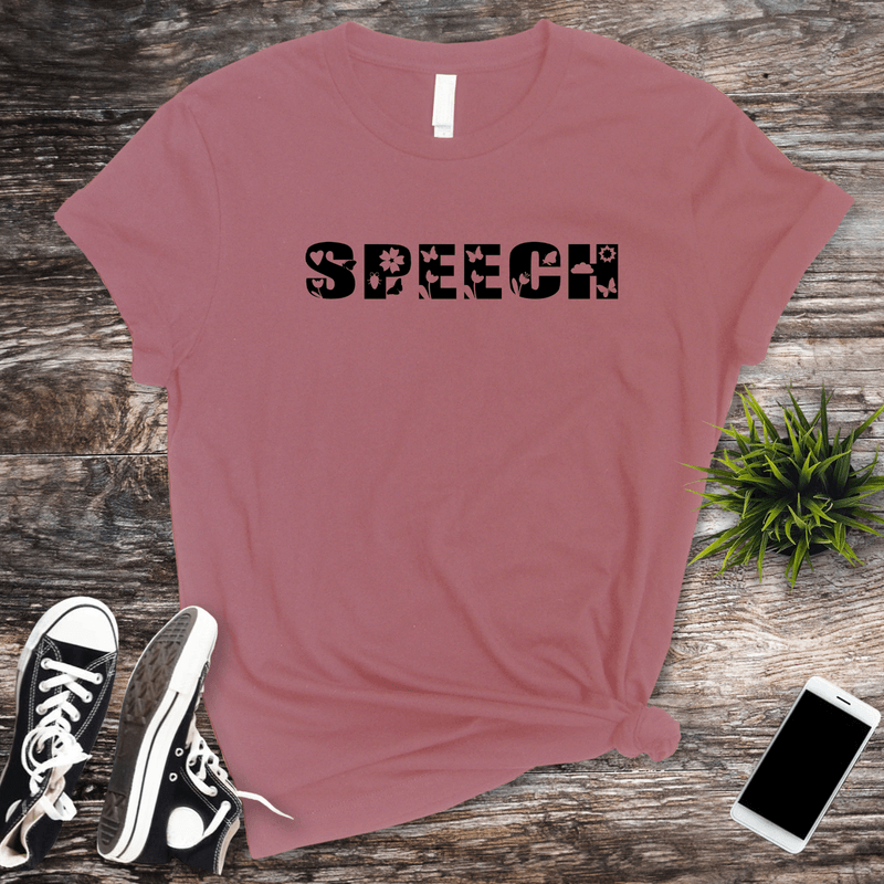 47 Flower &amp; Butterfly Font Speech
