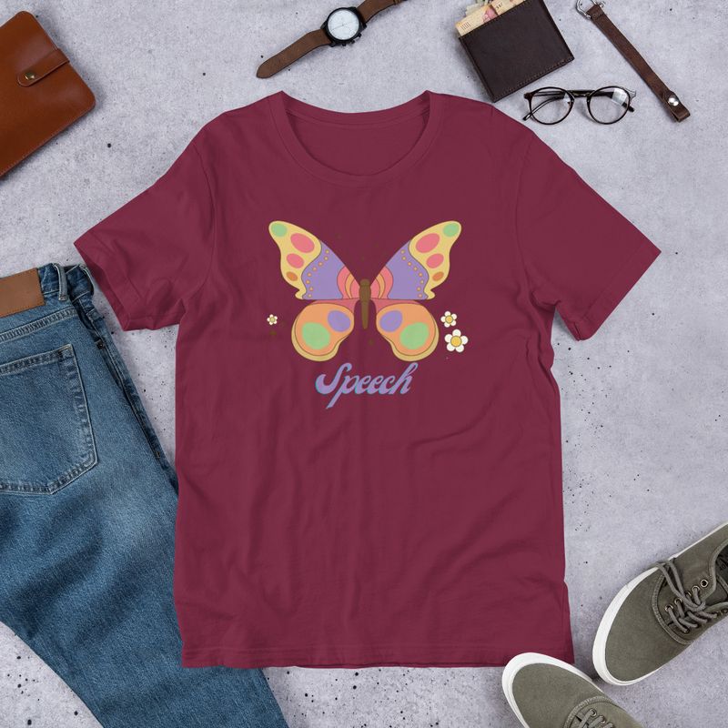 9 Retro Speech Butterfly