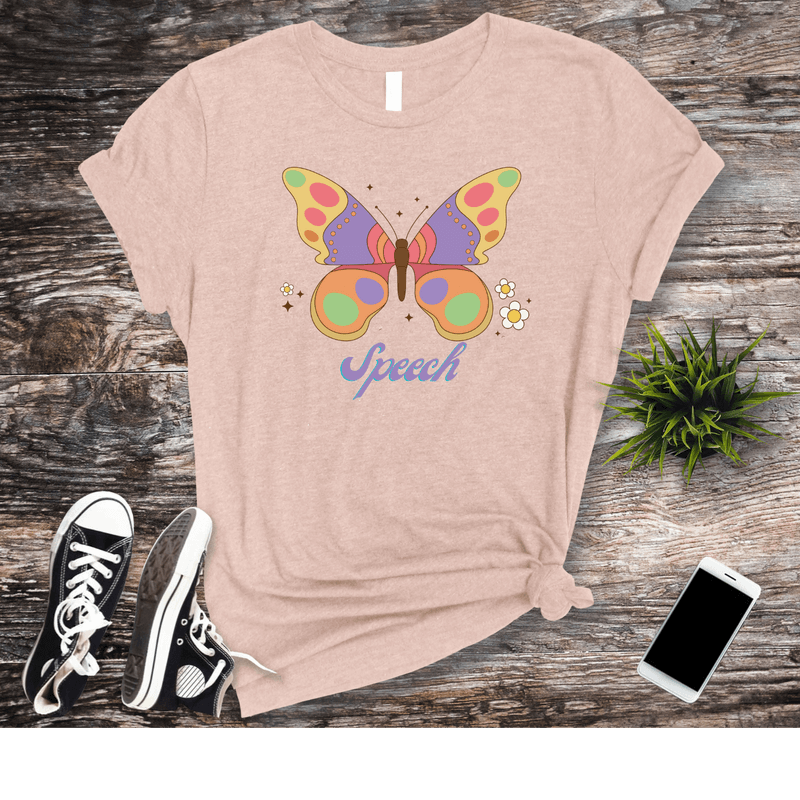 9 Retro Speech Butterfly